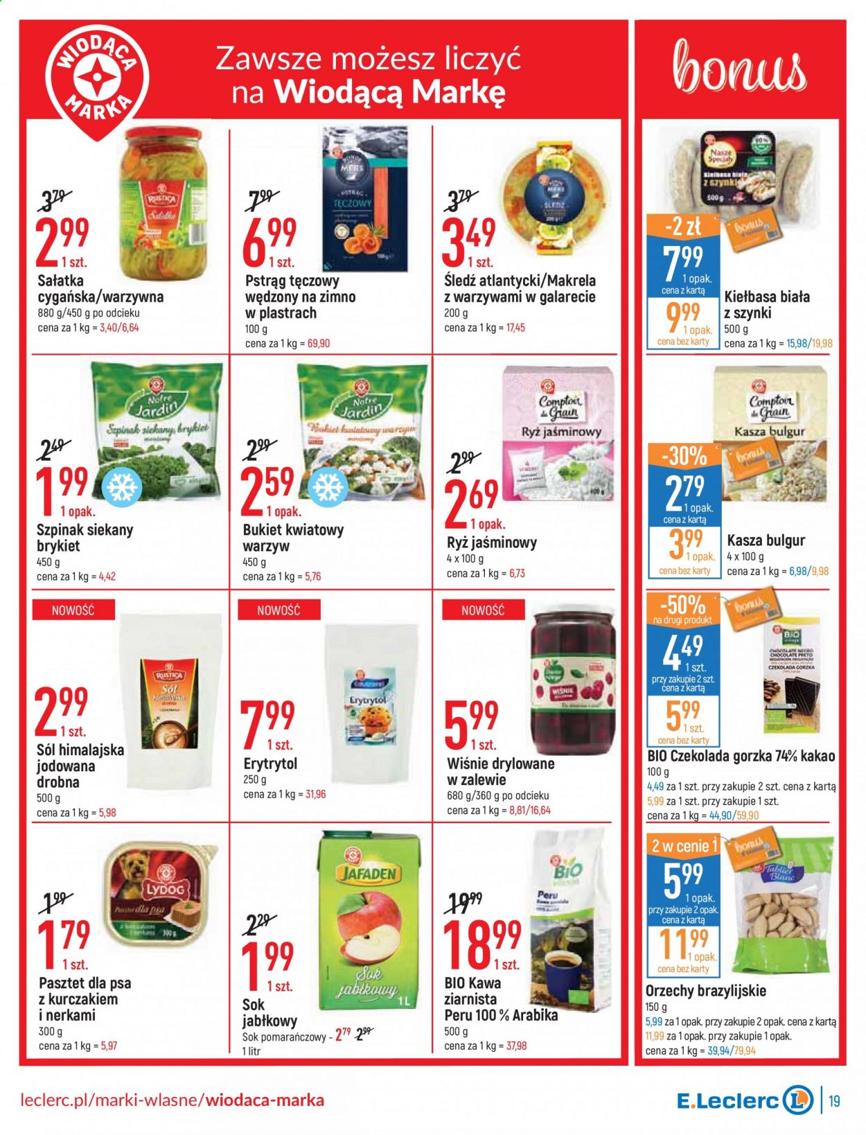 Gazetka E.Leclerc - 20.04.2021 - 30.04.2021. Strona 19
