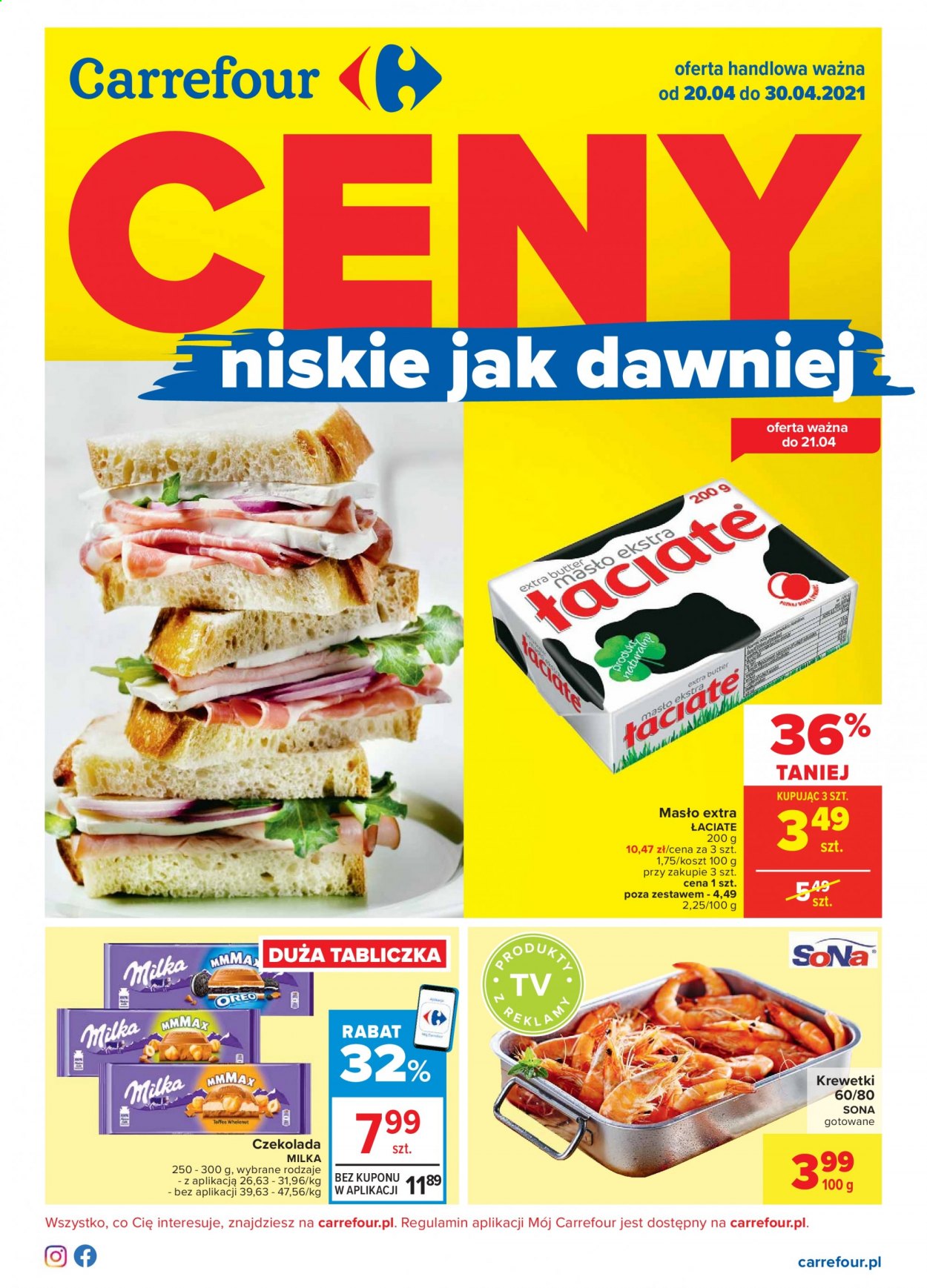 Gazetka Carrefour - 20.04.2021 - 30.04.2021. Strona 1