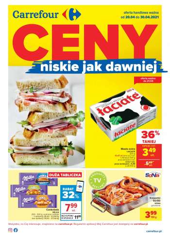 Gazetka Carrefour - 20.4.2021 - 30.4.2021.