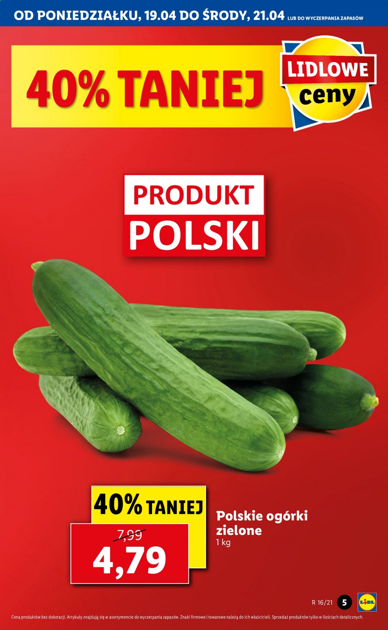 Gazetka Lidl - 19.04.2021 - 21.04.2021. Strona 5