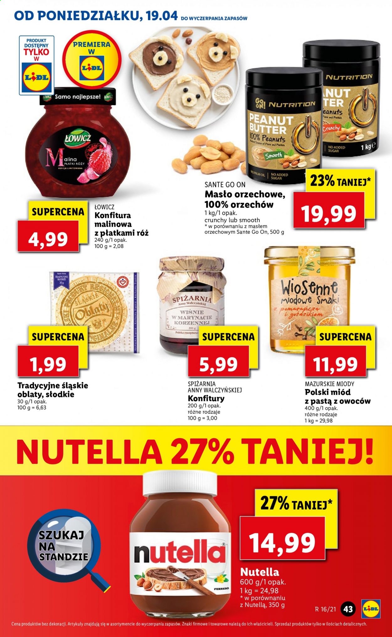 Gazetka Lidl - 19.04.2021 - 21.04.2021. Strona 43