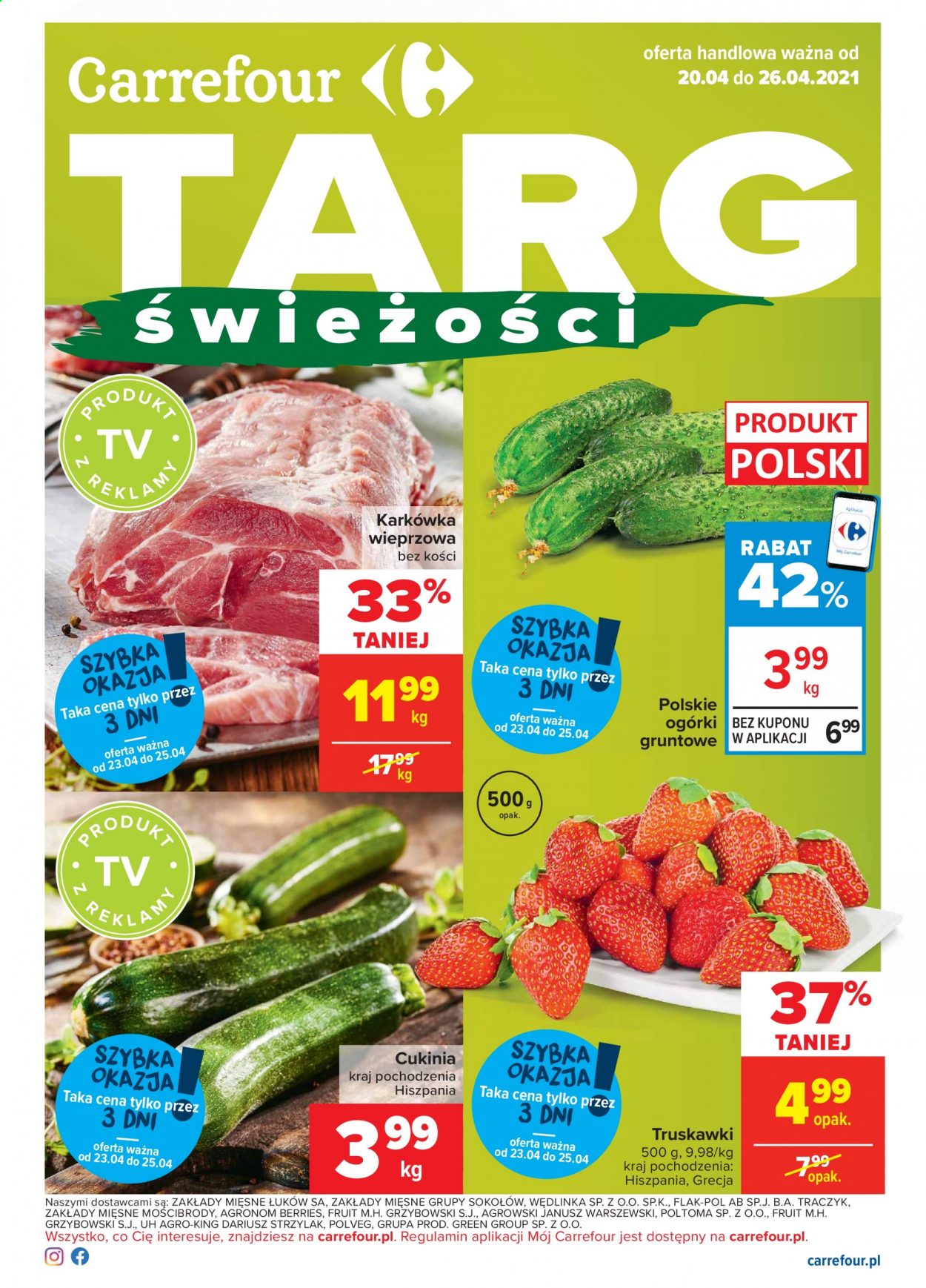 Gazetka Carrefour - 20.04.2021 - 26.04.2021. Strona 1