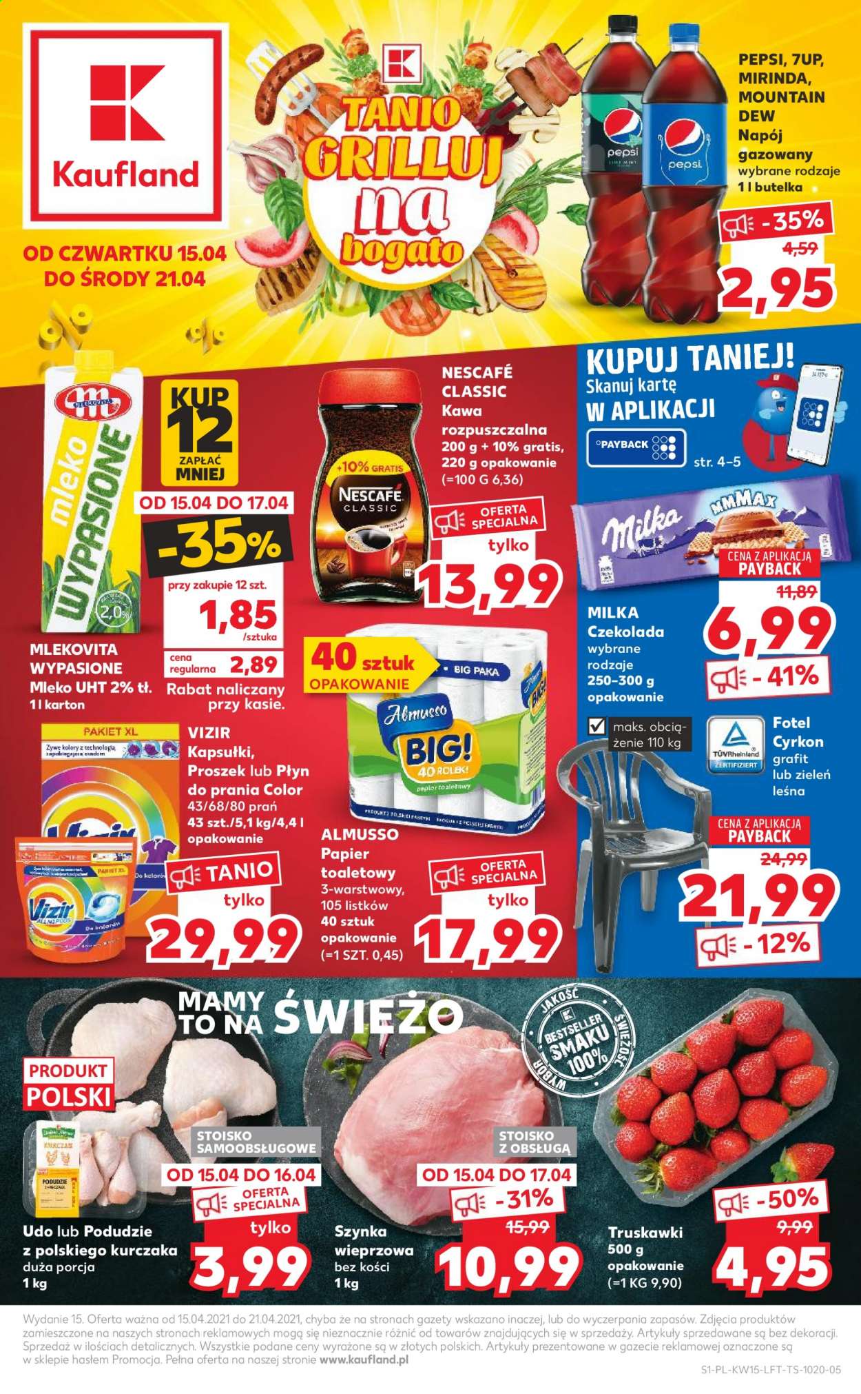 Gazetka Kaufland - 15.04.2021 - 21.04.2021. Strona 1