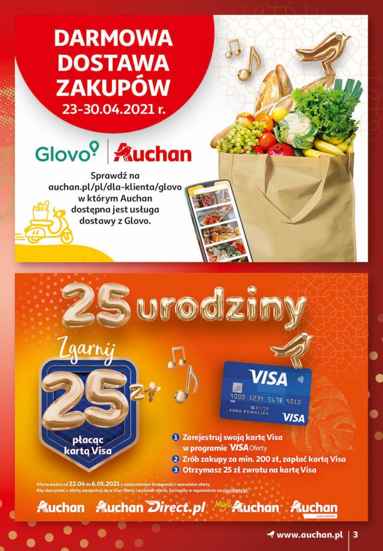 Gazetka Auchan - 22.04.2021 - 28.04.2021. Strona 3