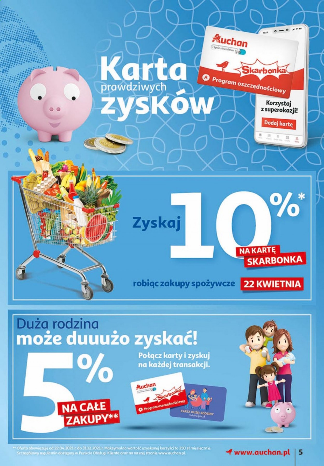 Gazetka Auchan - 22.04.2021 - 28.04.2021. Strona 5