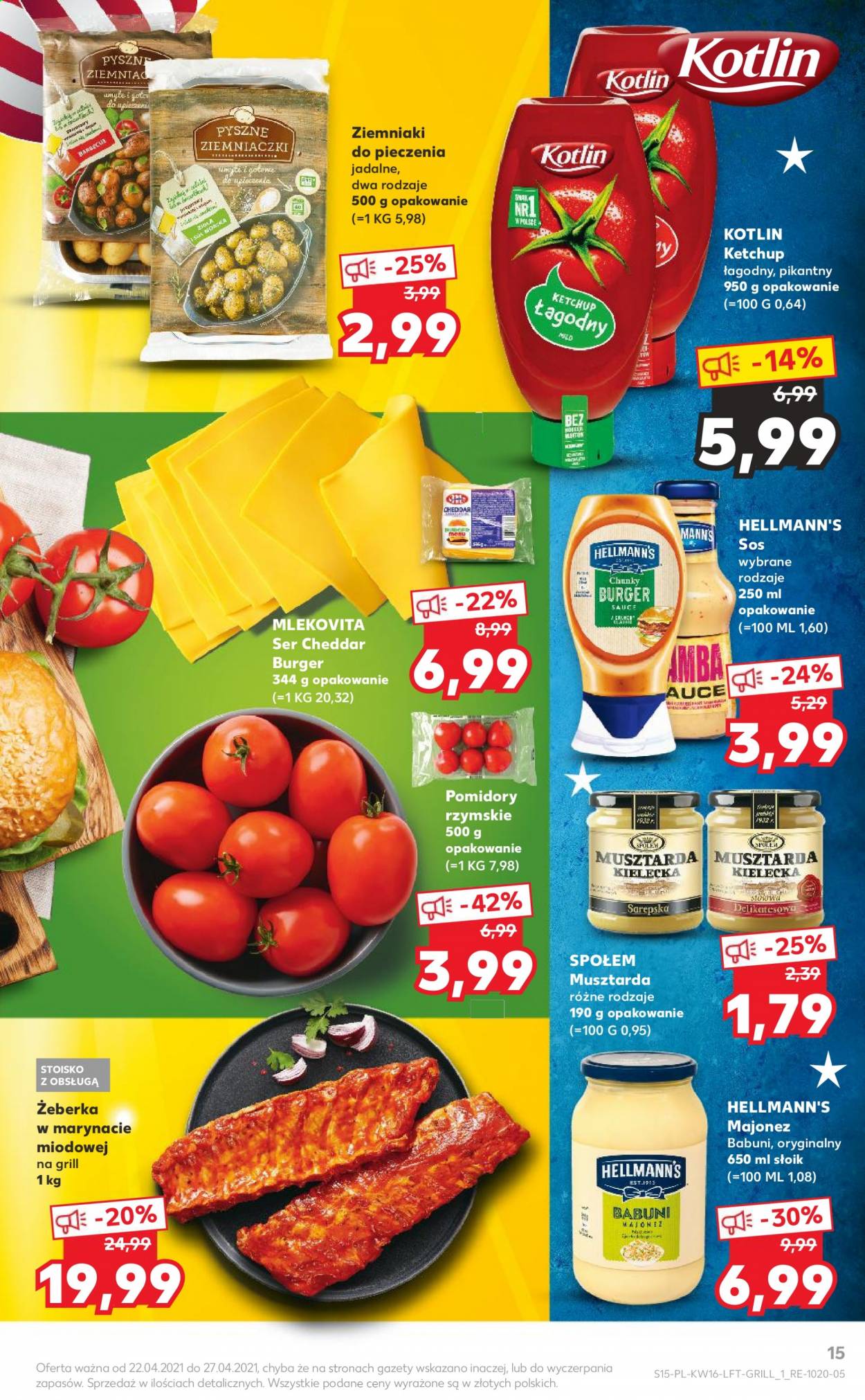 Gazetka Kaufland - 22.04.2021 - 27.04.2021. Strona 15