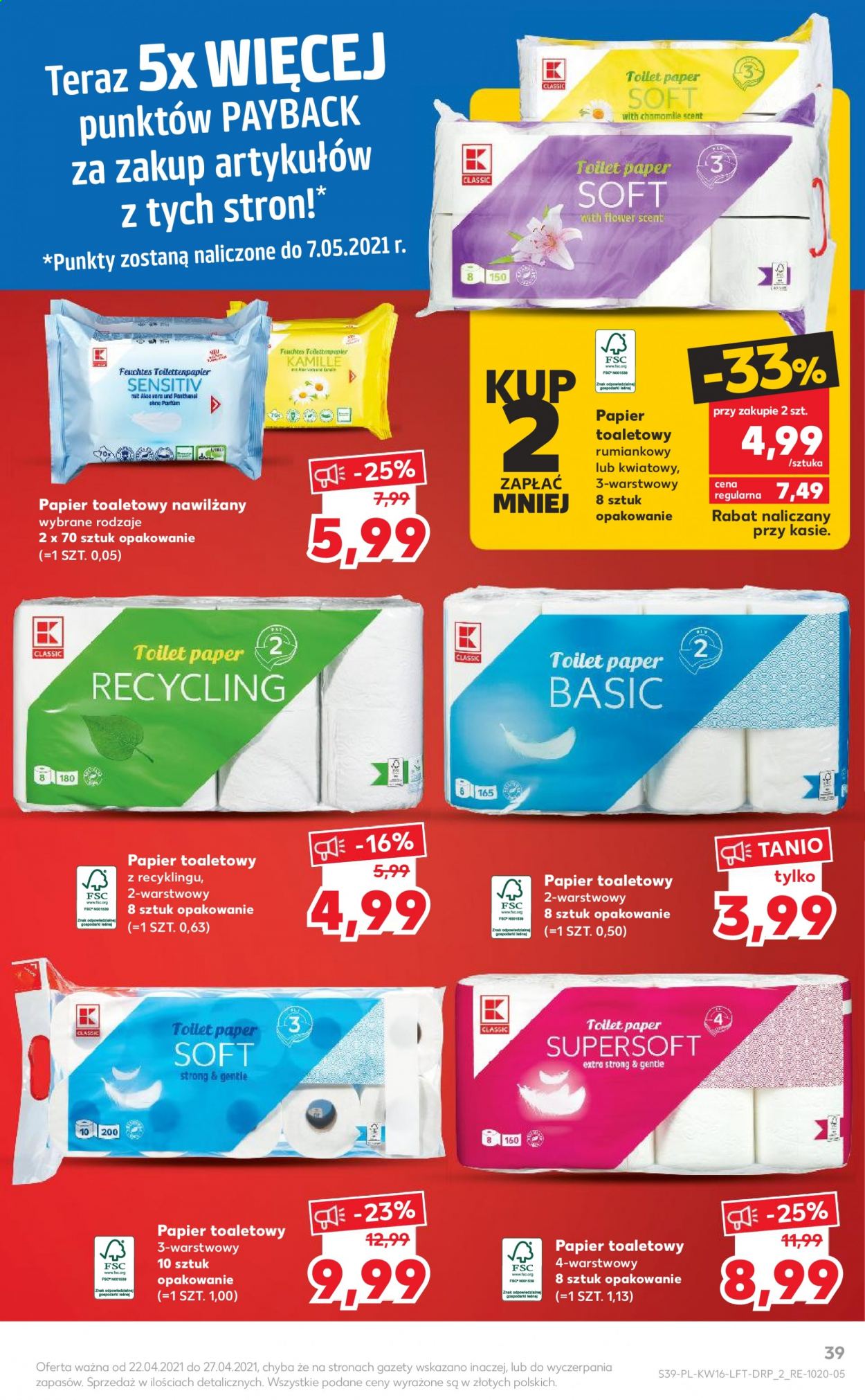 Gazetka Kaufland - 22.04.2021 - 27.04.2021. Strona 39