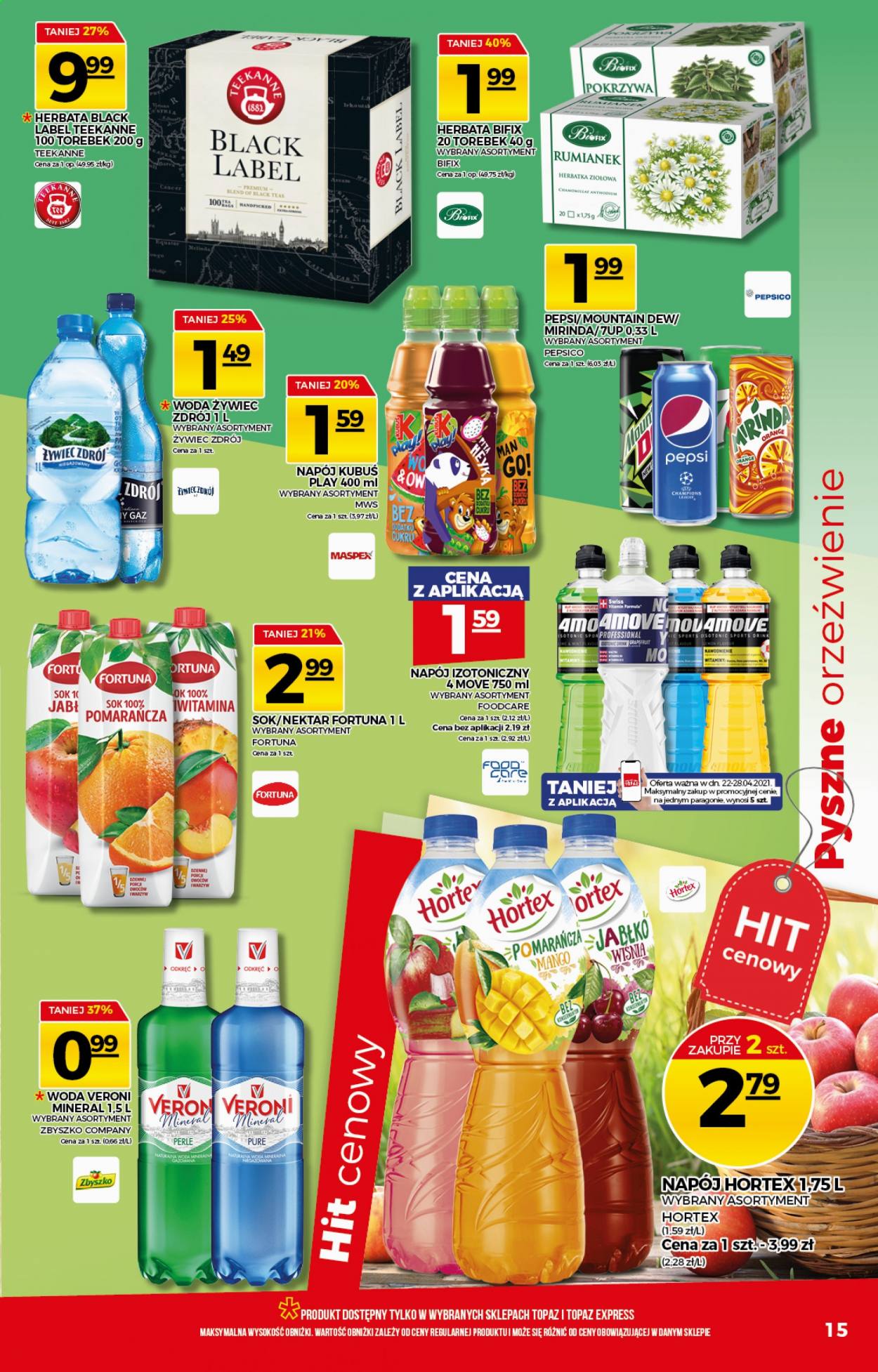 Gazetka Topaz - 22.04.2021 - 28.04.2021. Strona 15