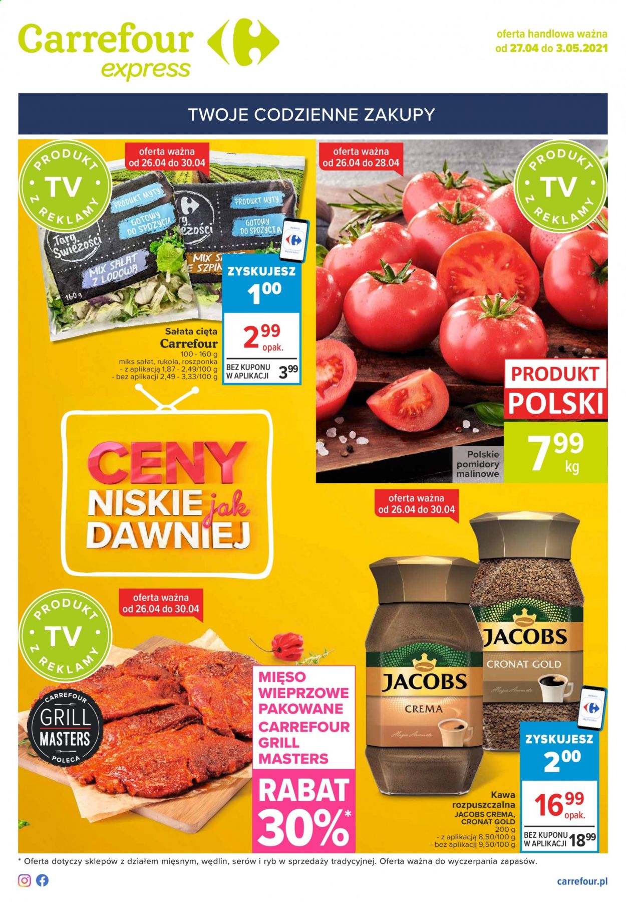 Gazetka Carrefour Express - 27.04.2021 - 3.05.2021. Strona 1