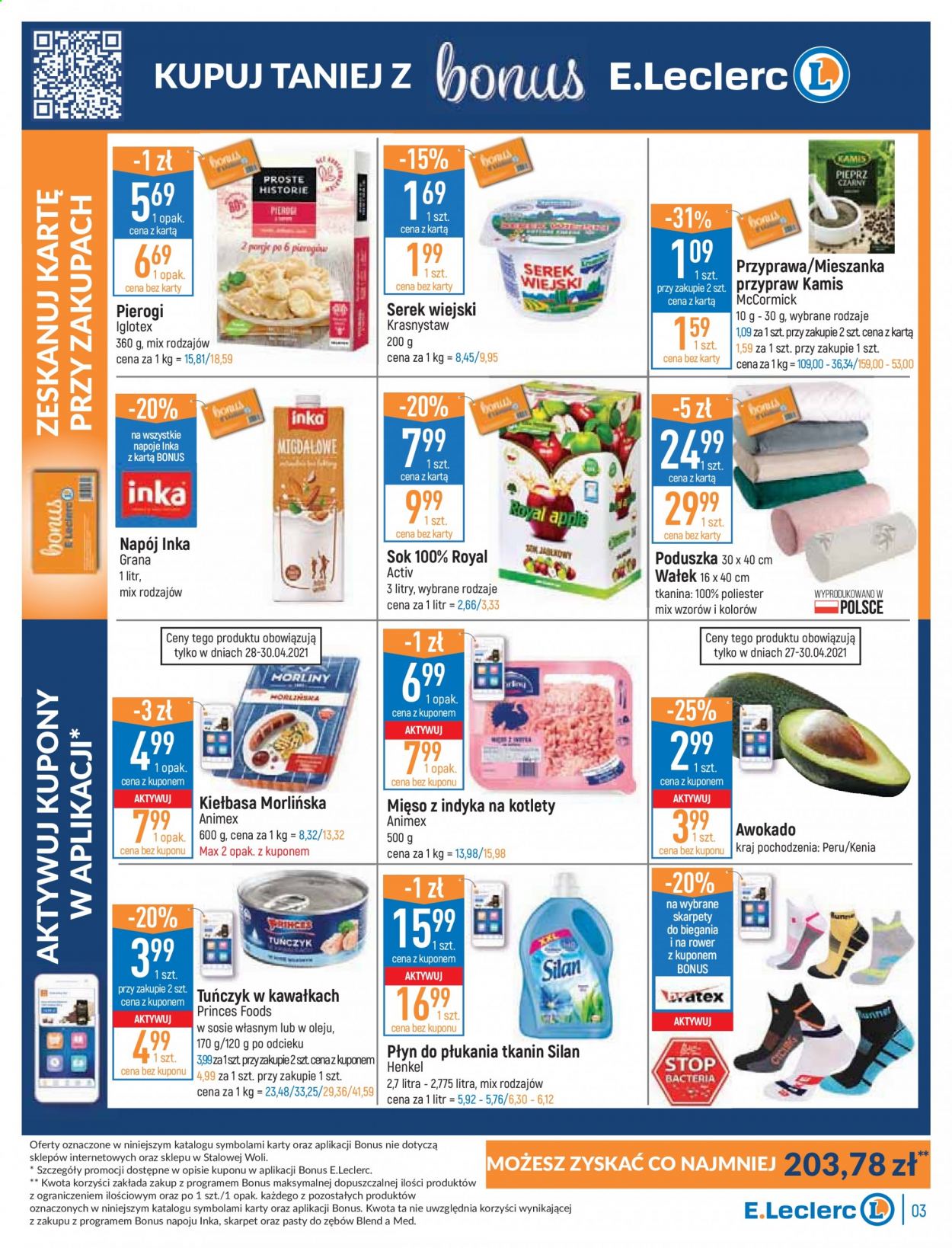 Gazetka E.Leclerc - 27.04.2021 - 8.05.2021. Strona 3