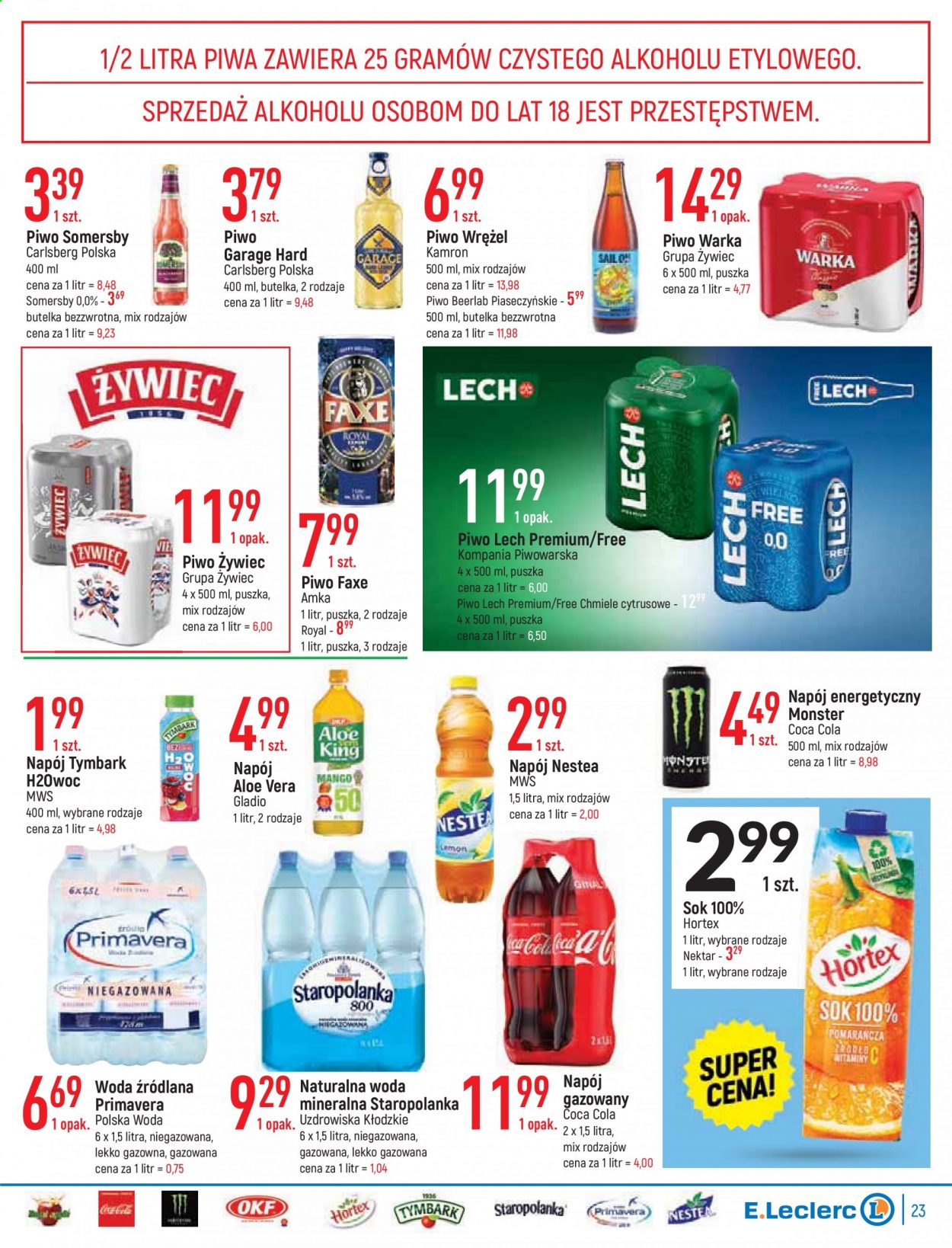 Gazetka E.Leclerc - 27.04.2021 - 8.05.2021. Strona 23