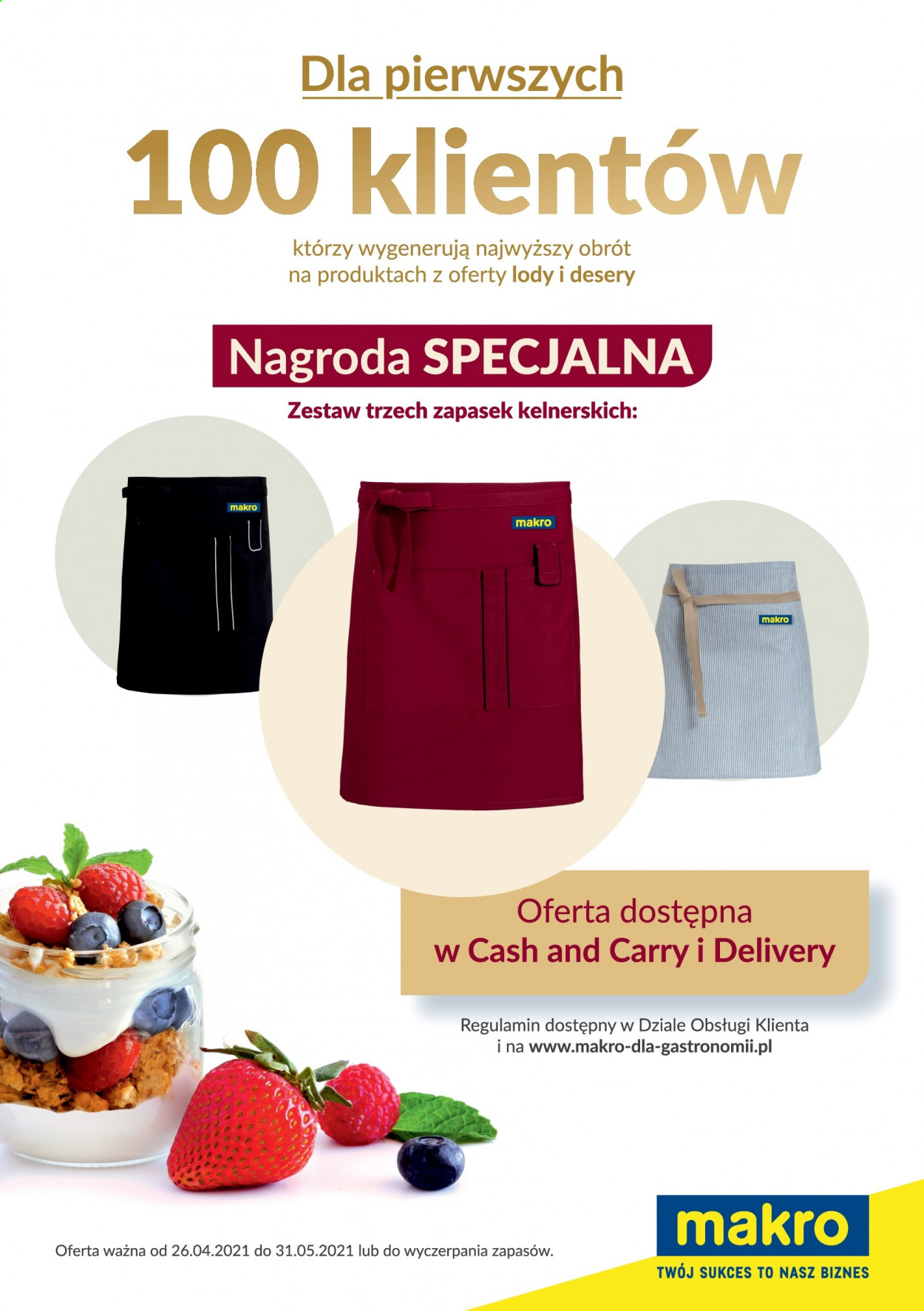 Gazetka Makro - 26.04.2021 - 31.05.2021. Strona 1