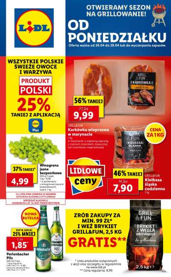 Gazetka Lidl - 26.4.2021 - 28.4.2021.