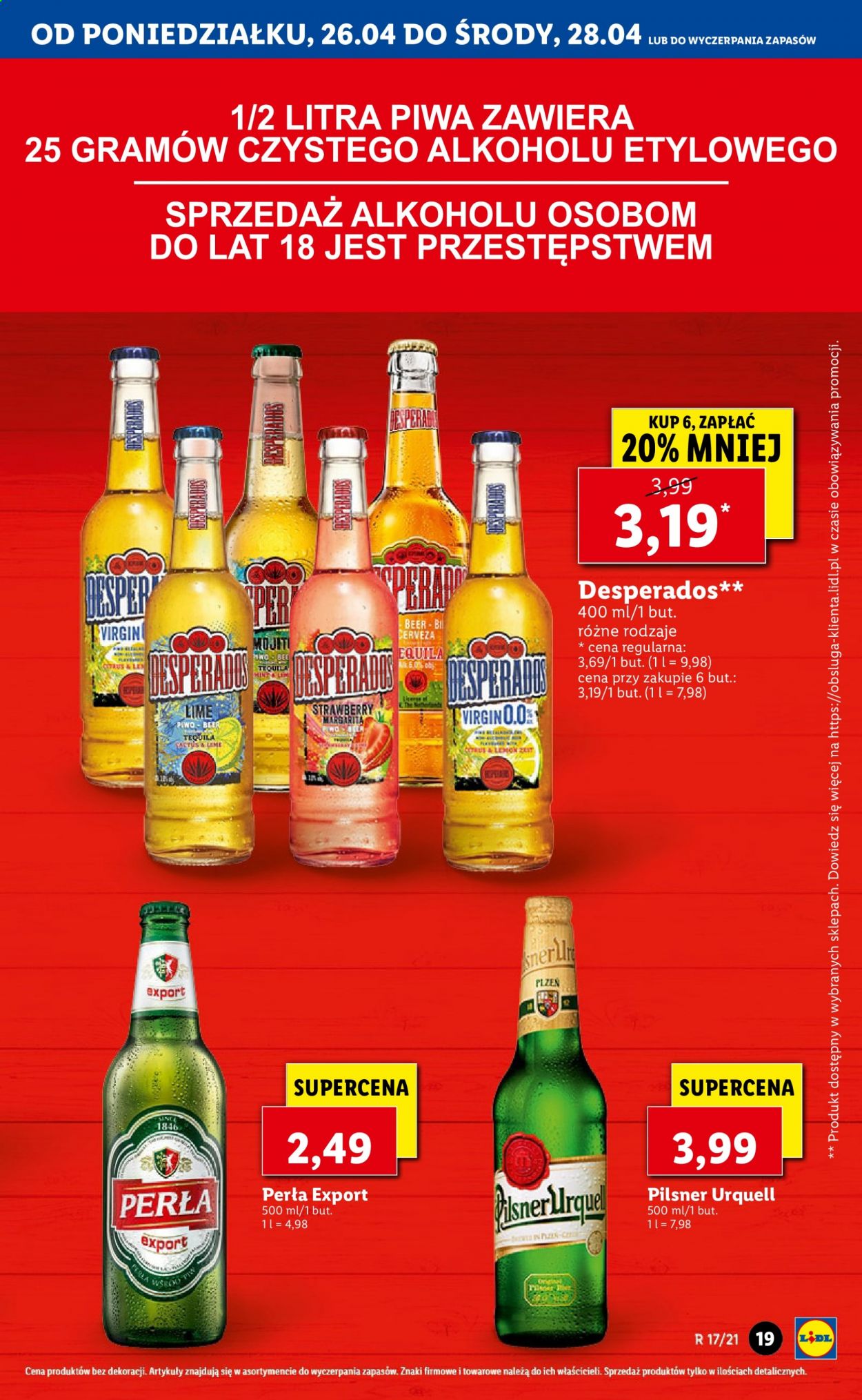 Gazetka Lidl - 26.04.2021 - 28.04.2021. Strona 19