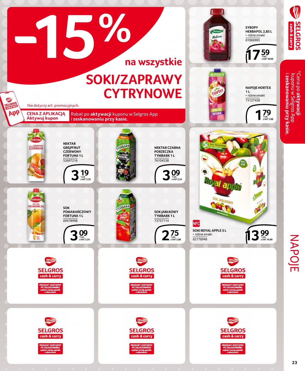Gazetka Selgros - 29.04.2021 - 12.05.2021. Strona 23