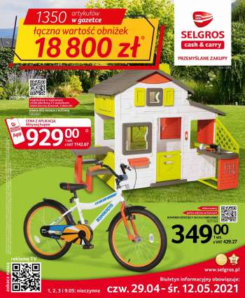 Gazetka Selgros - 29.4.2021 - 12.5.2021.