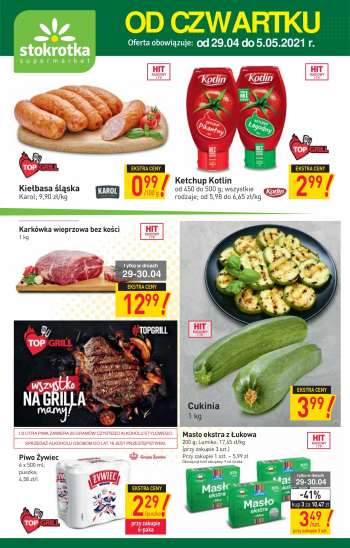 Gazetka Stokrotka Supermarket - 29.4.2021 - 5.5.2021.