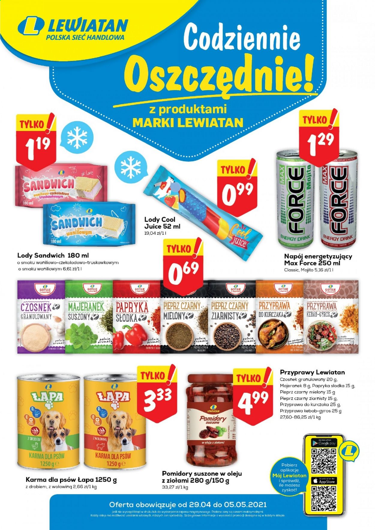 Gazetka Lewiatan - 29.04.2021 - 5.05.2021. Strona 1