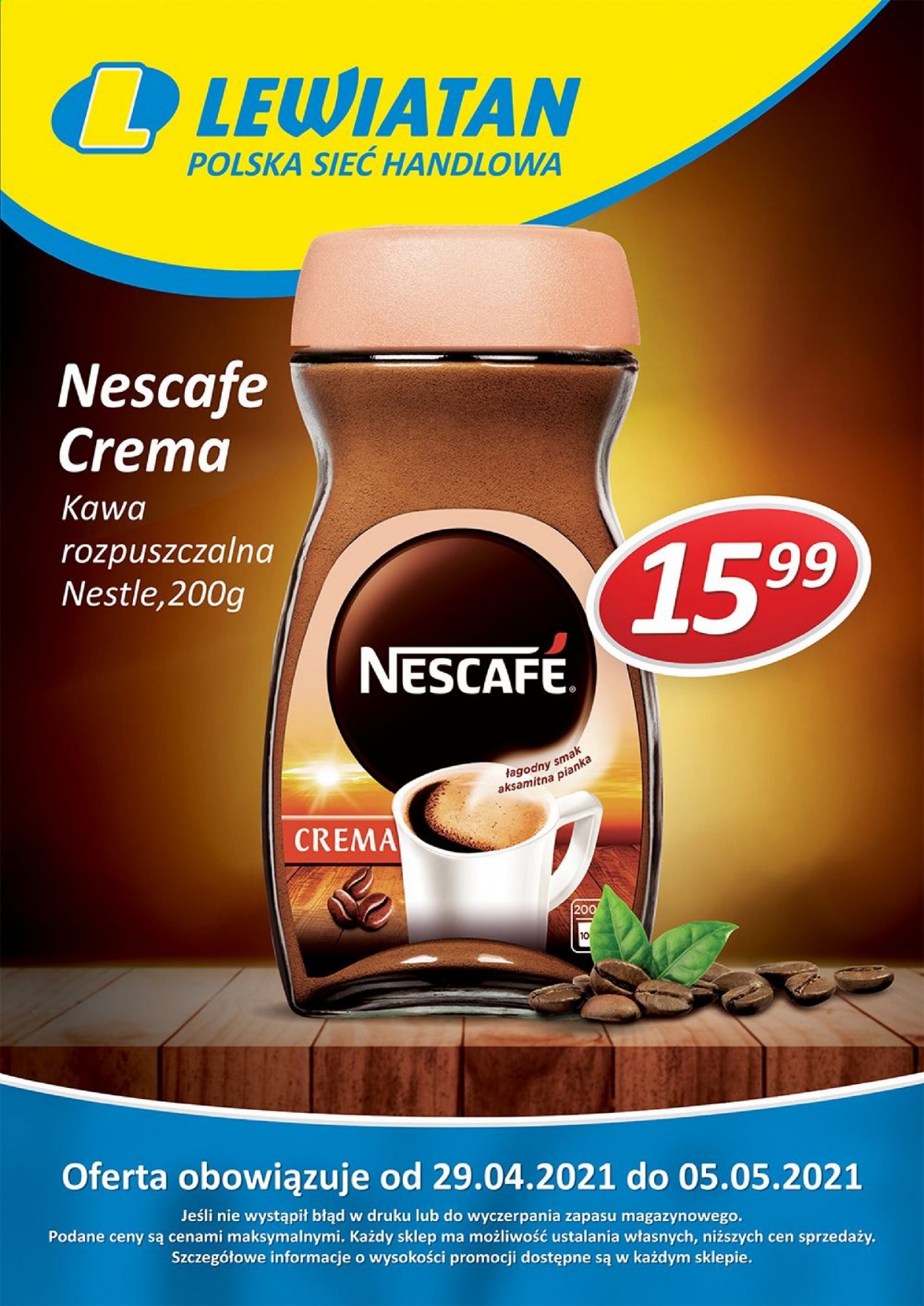 Gazetka Lewiatan - 29.04.2021 - 5.05.2021. Strona 1