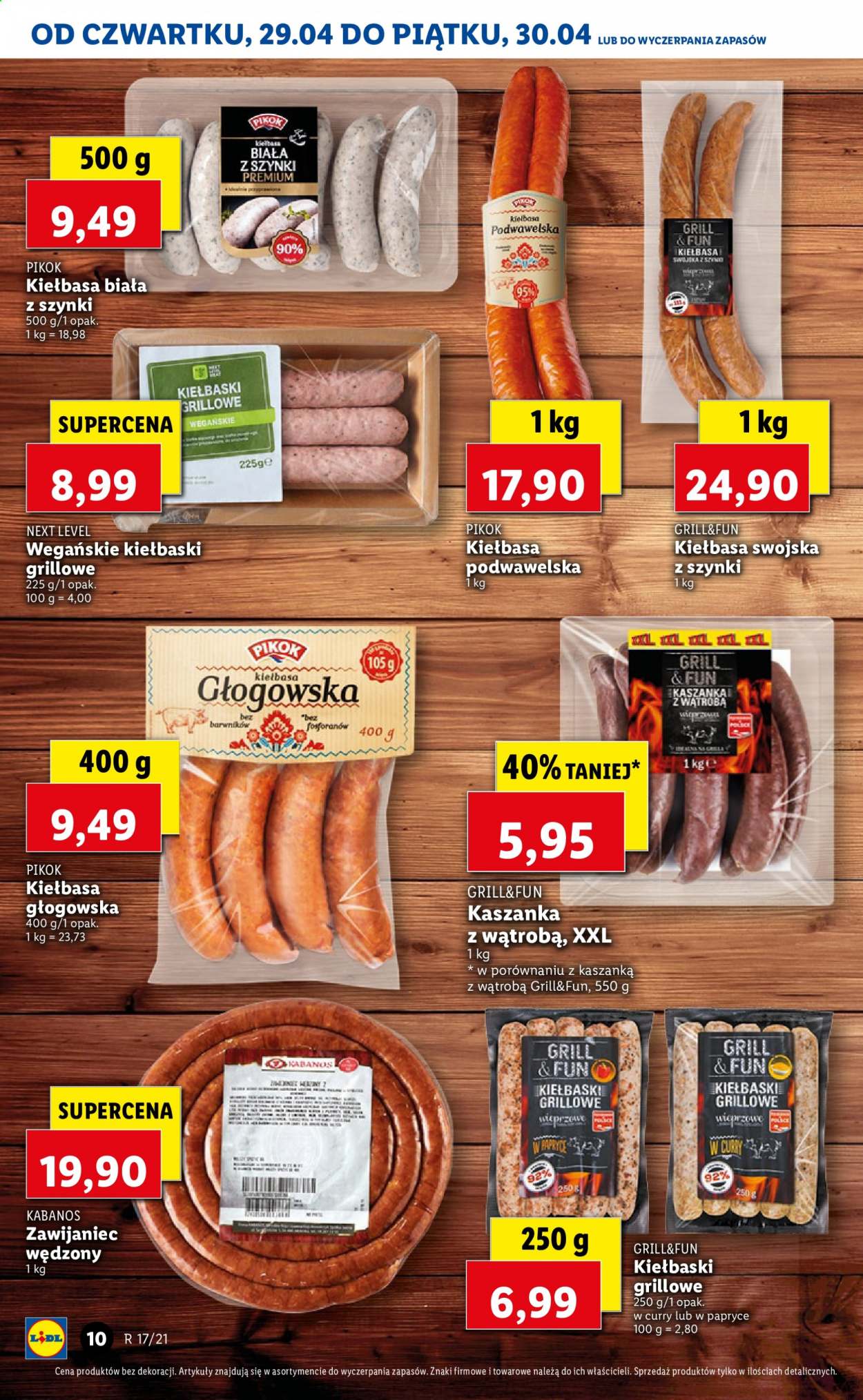 Gazetka Lidl - 29.04.2021 - 30.04.2021. Strona 10