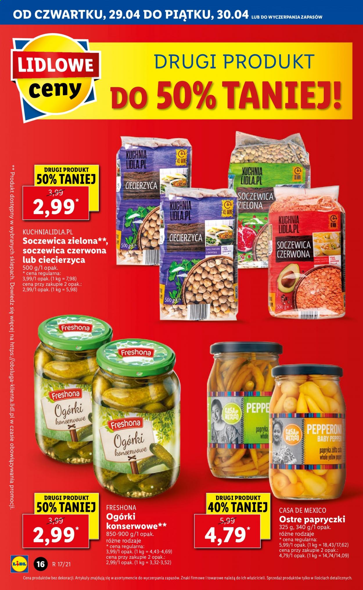 Gazetka Lidl - 29.04.2021 - 30.04.2021. Strona 16