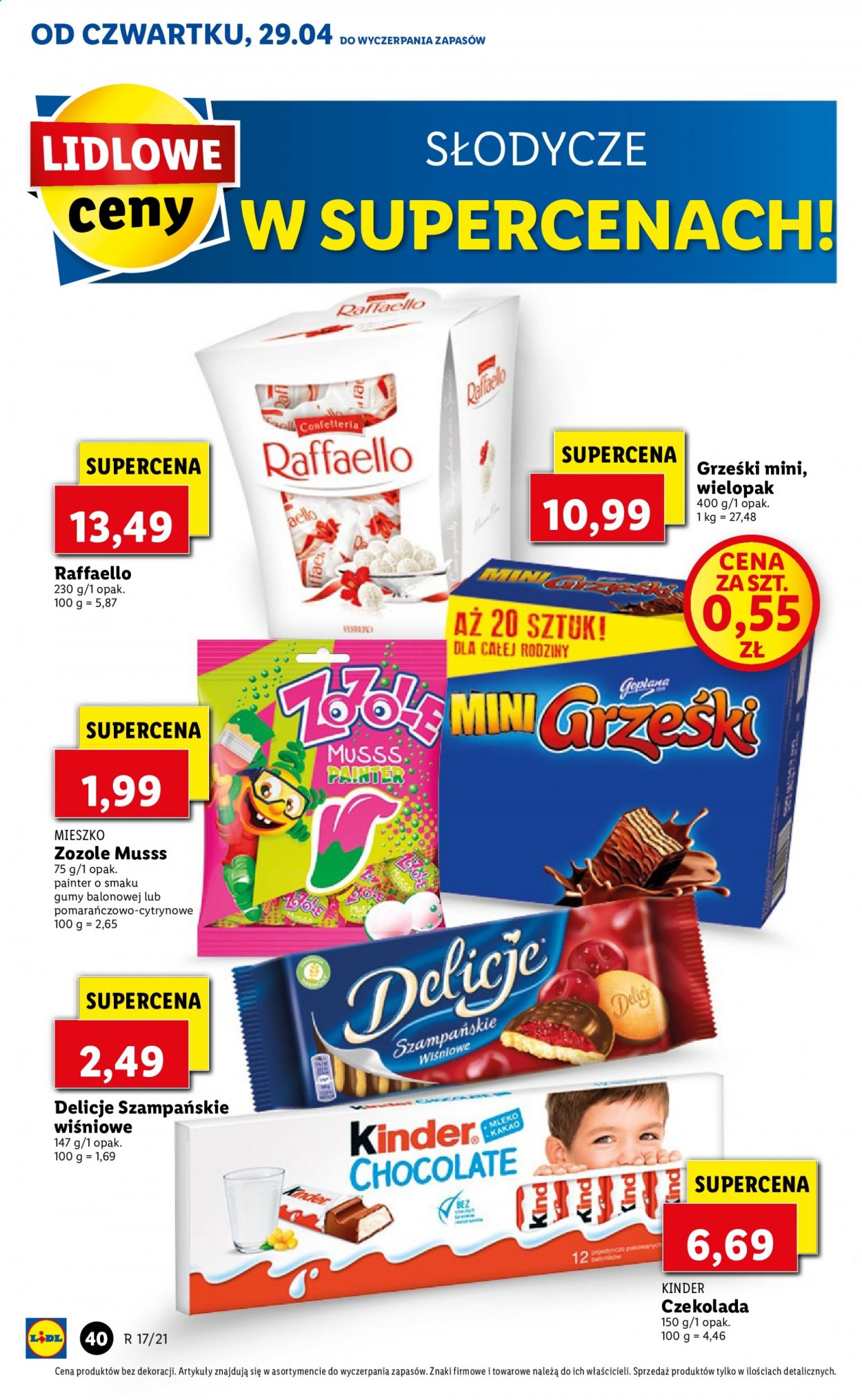 Gazetka Lidl - 29.04.2021 - 30.04.2021. Strona 40