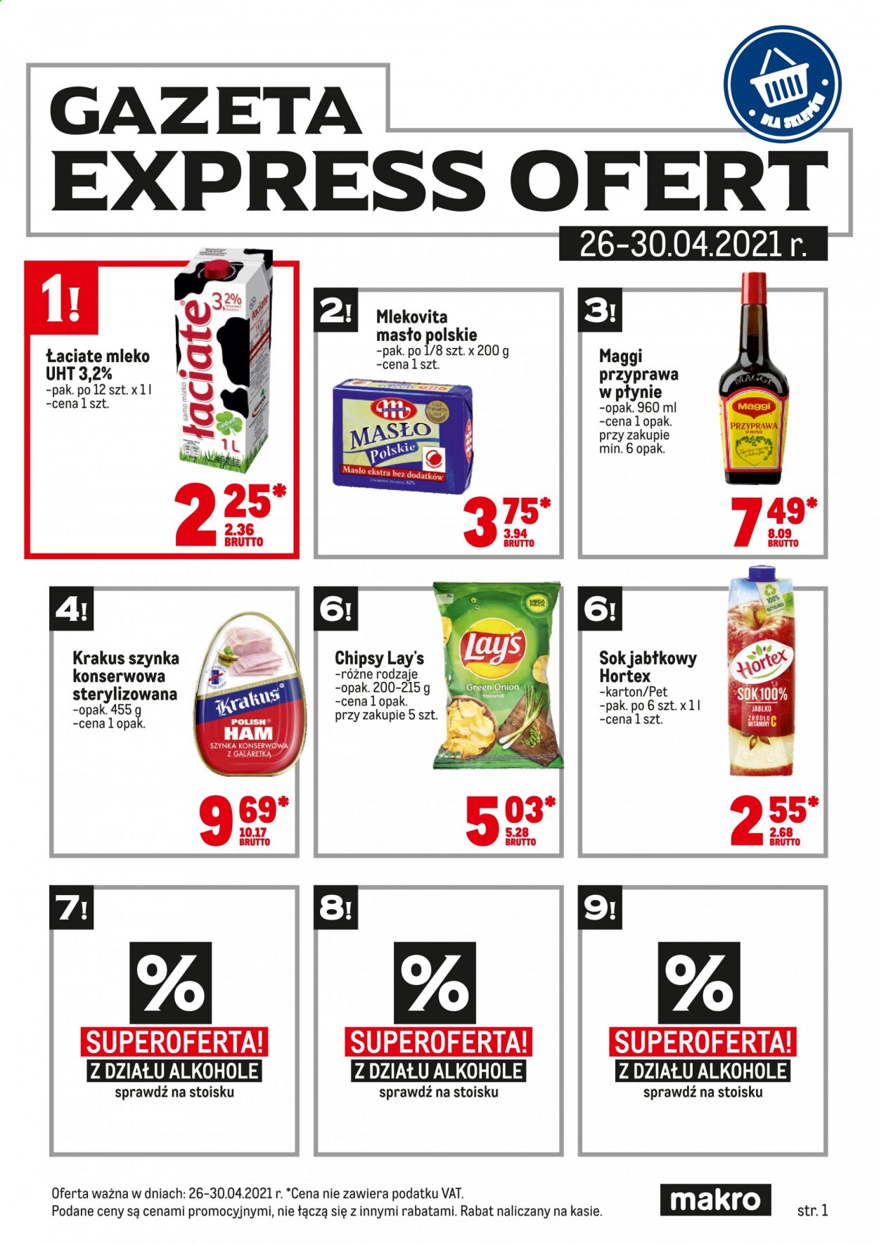 Gazetka Makro - 26.04.2021 - 30.04.2021. Strona 1