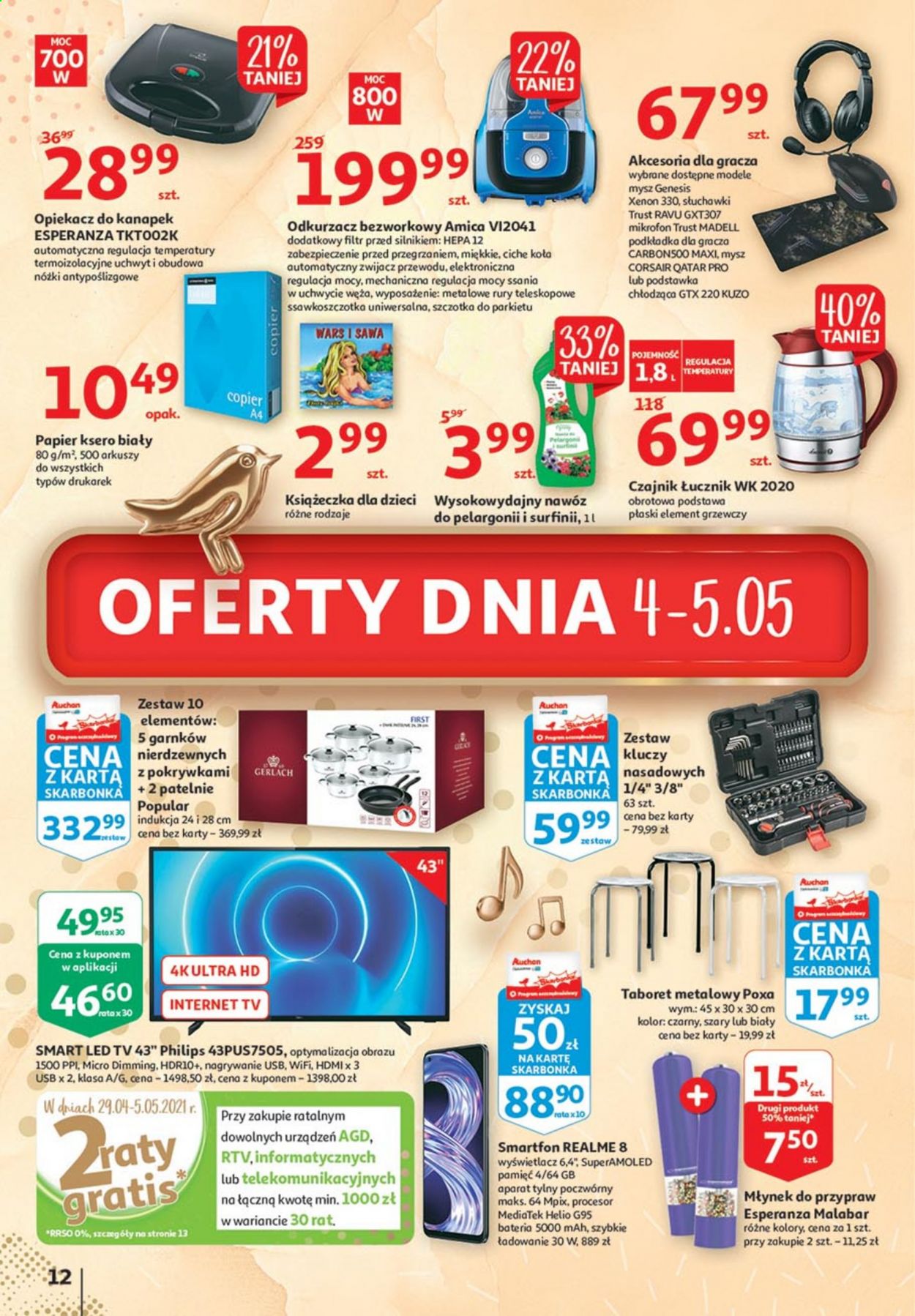 Gazetka Auchan - 29.04.2021 - 5.05.2021. Strona 12