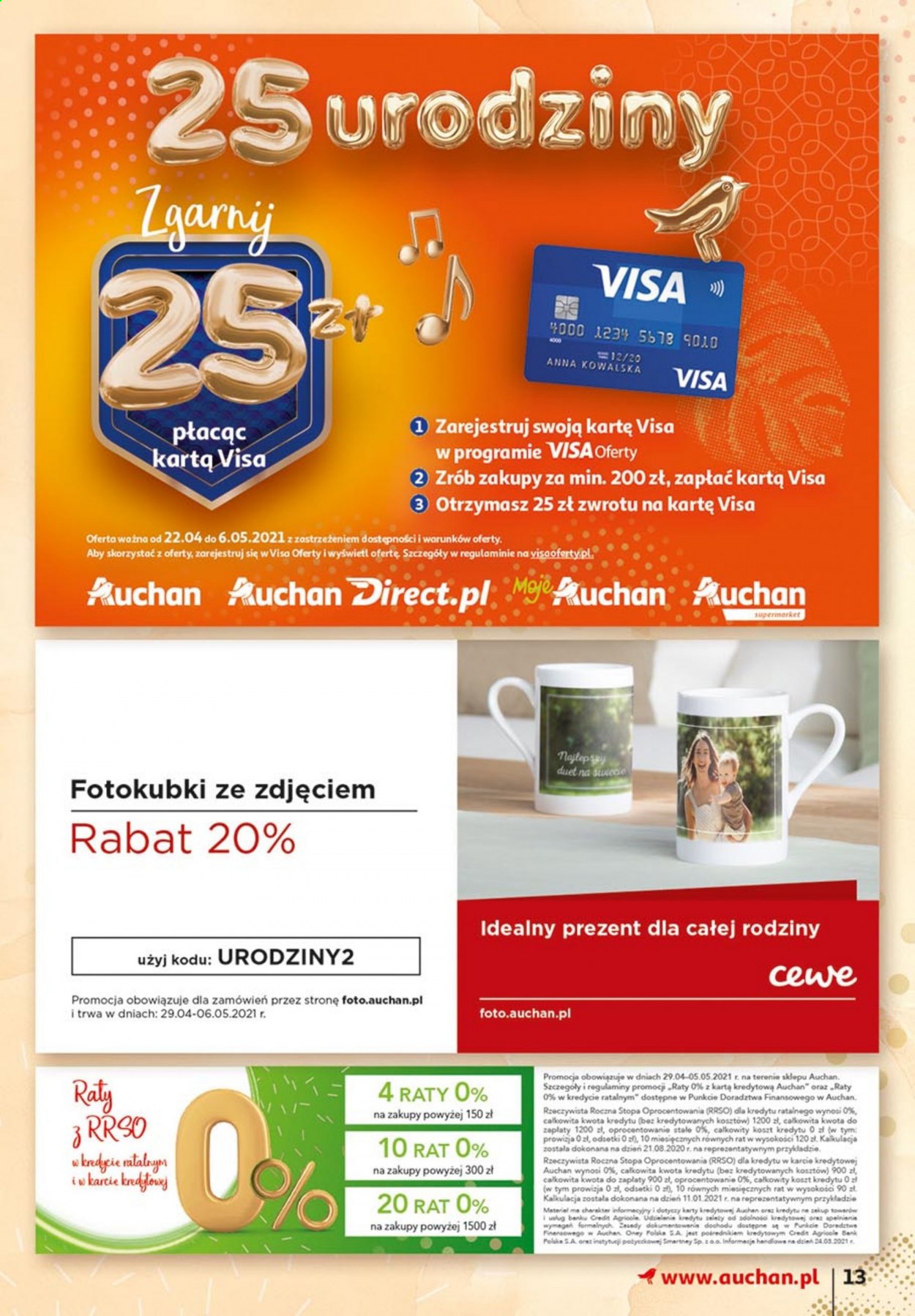 Gazetka Auchan - 29.04.2021 - 5.05.2021. Strona 13