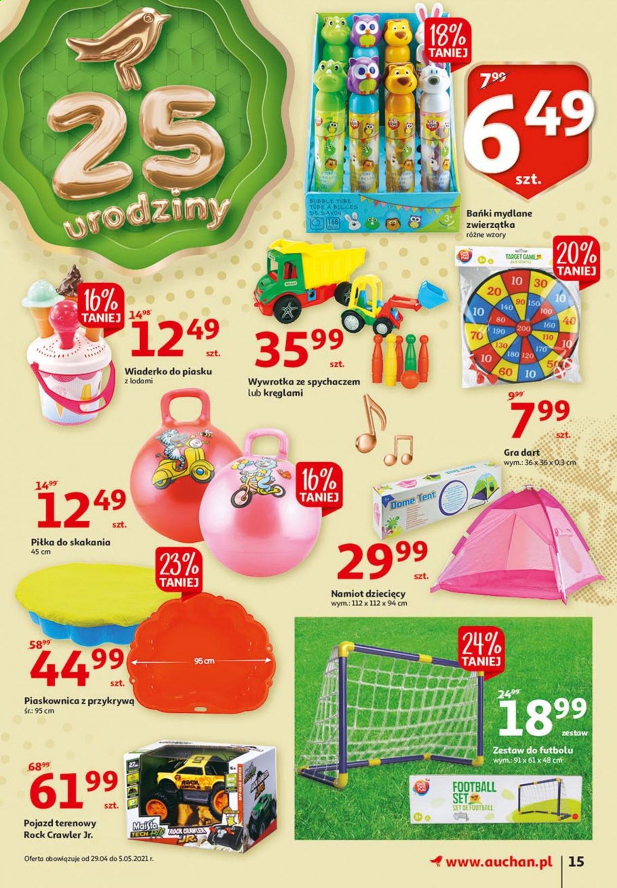 Gazetka Auchan - 29.04.2021 - 5.05.2021. Strona 15