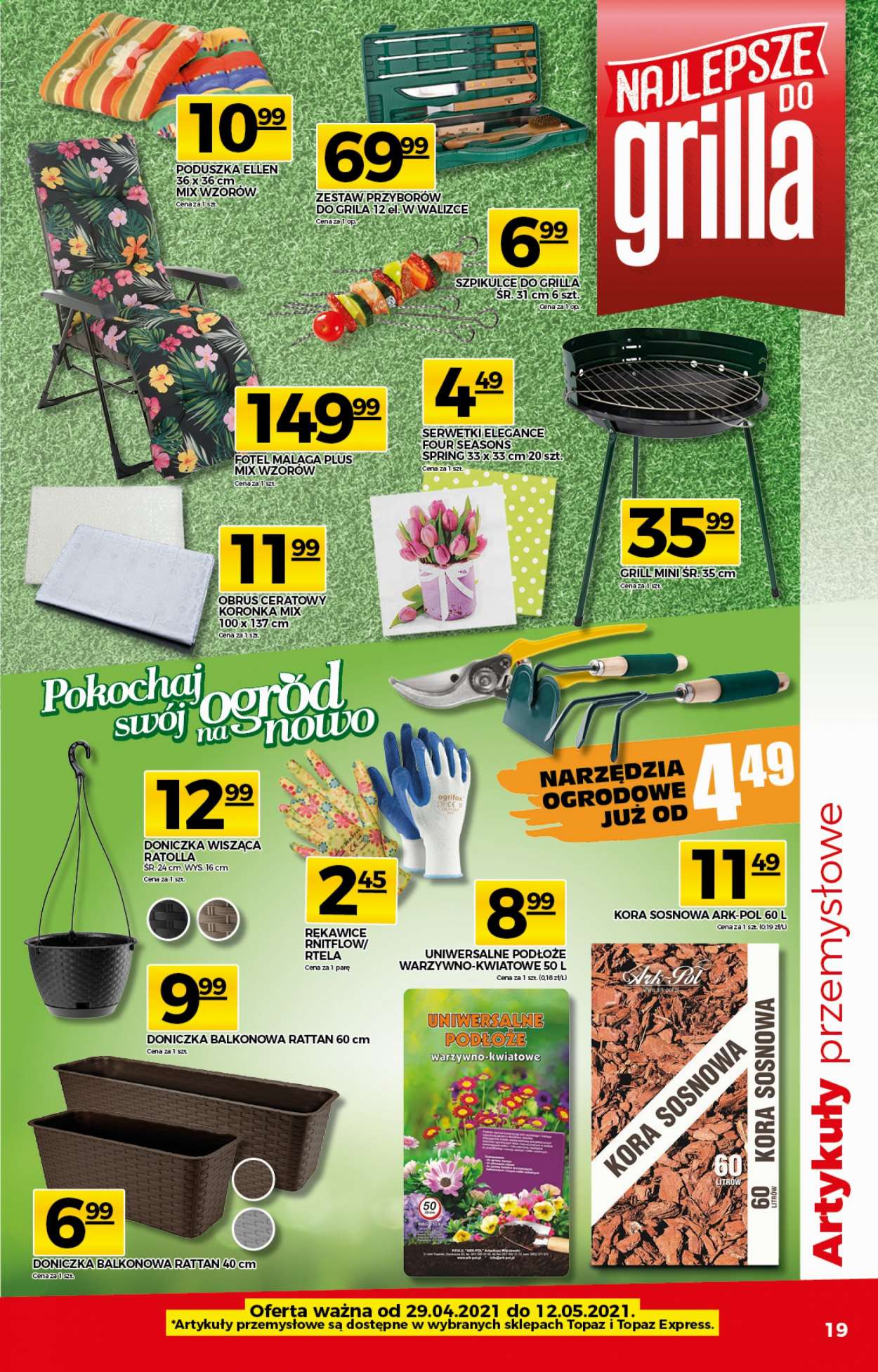 Gazetka Topaz - 29.04.2021 - 5.05.2021. Strona 19