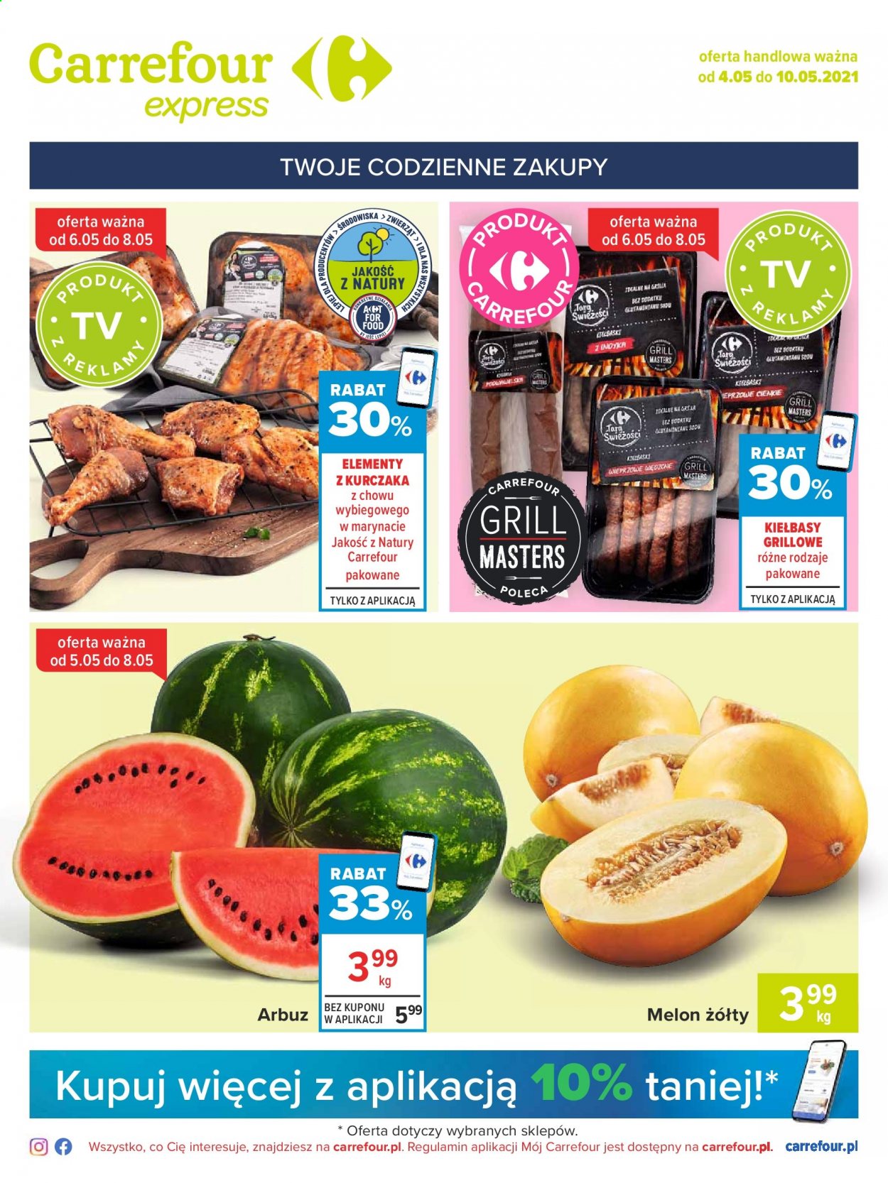 Gazetka Carrefour Express - 4.05.2021 - 10.05.2021. Strona 1