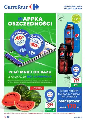 Gazetka Carrefour - 4.5.2021 - 15.5.2021.