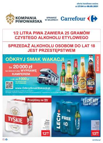 Gazetka Carrefour - 27.4.2021 - 8.5.2021.