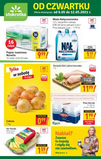 Gazetka Stokrotka Supermarket - 6.5.2021 - 12.5.2021.