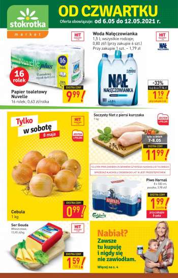 Gazetka Stokrotka Market - 6.5.2021 - 12.5.2021.
