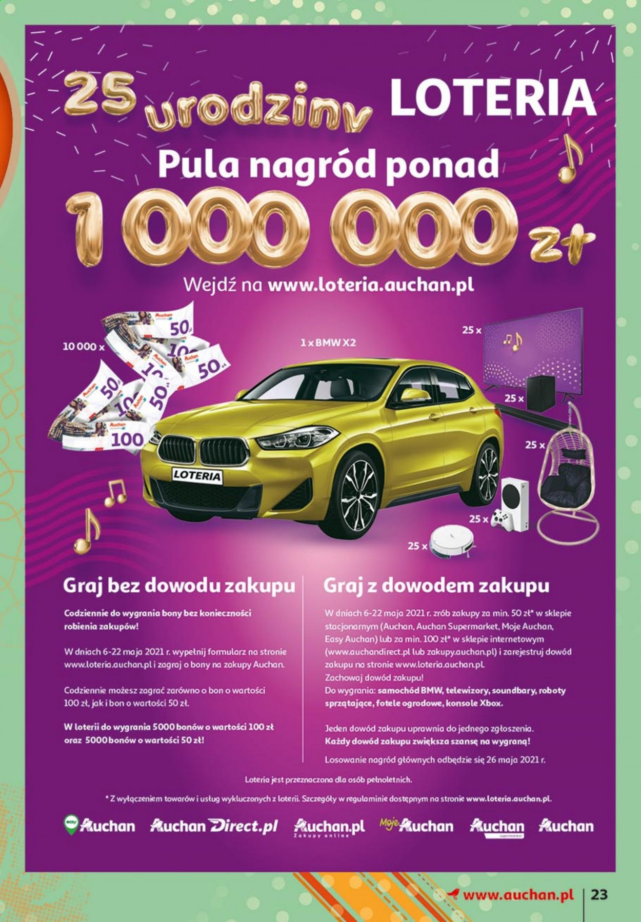 Gazetka Auchan - 6.05.2021 - 15.05.2021. Strona 23