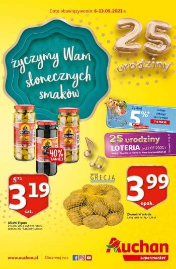 Gazetka Auchan - 6.5.2021 - 13.5.2021.