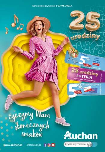 Gazetka Auchan - 6.5.2021 - 13.5.2021.