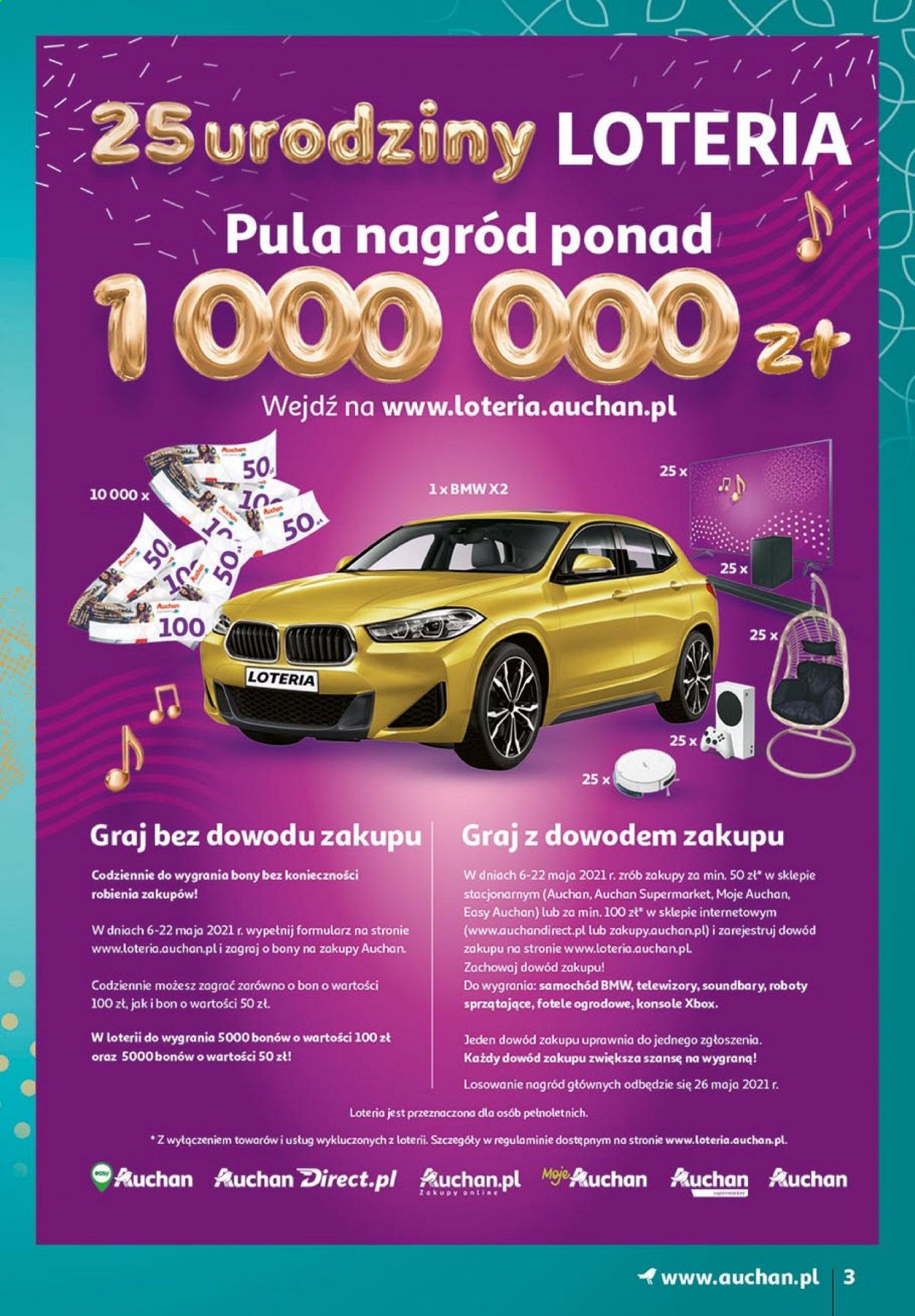 Gazetka Auchan - 6.05.2021 - 13.05.2021. Strona 3
