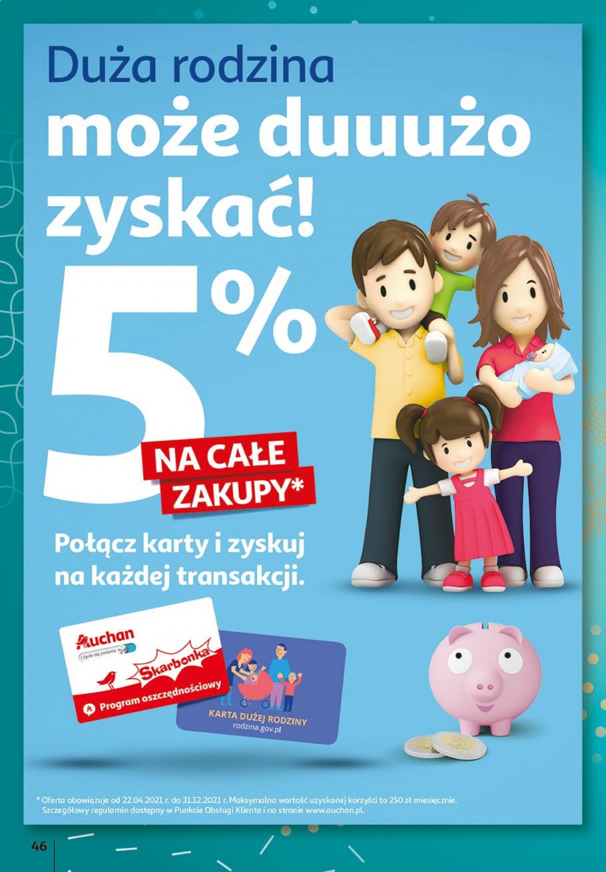 Gazetka Auchan - 6.05.2021 - 13.05.2021. Strona 46