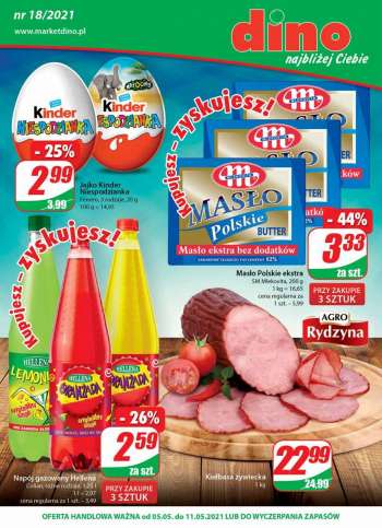 Gazetka Dino - 5.5.2021 - 11.5.2021.