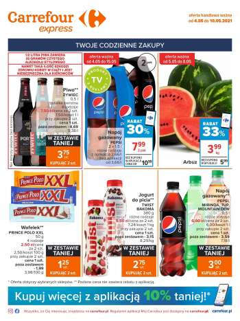 Gazetka Carrefour Express - 4.5.2021 - 10.5.2021.