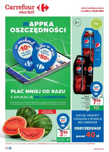 Gazetka Carrefour Market - 4.5.2021 - 15.5.2021.