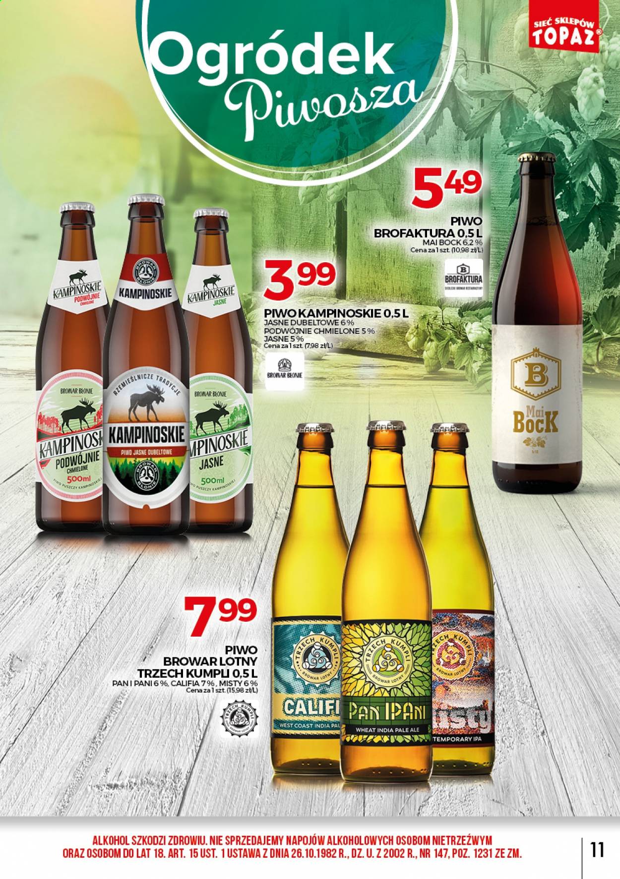 Gazetka Topaz - 2.05.2021 - 31.05.2021. Strona 11