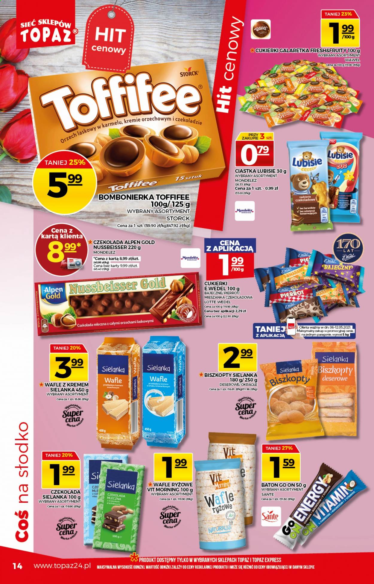 Gazetka Topaz - 6.05.2021 - 12.05.2021. Strona 14