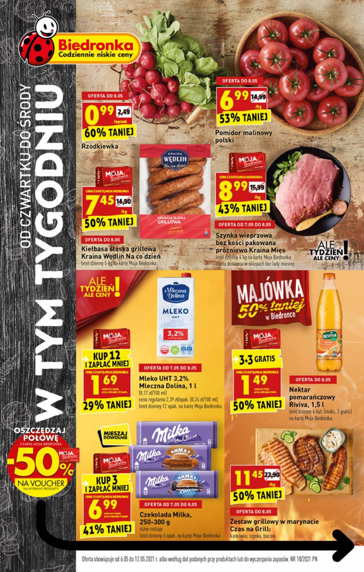 Gazetka Biedronka - 6.05.2021 - 12.05.2021. Strona 1
