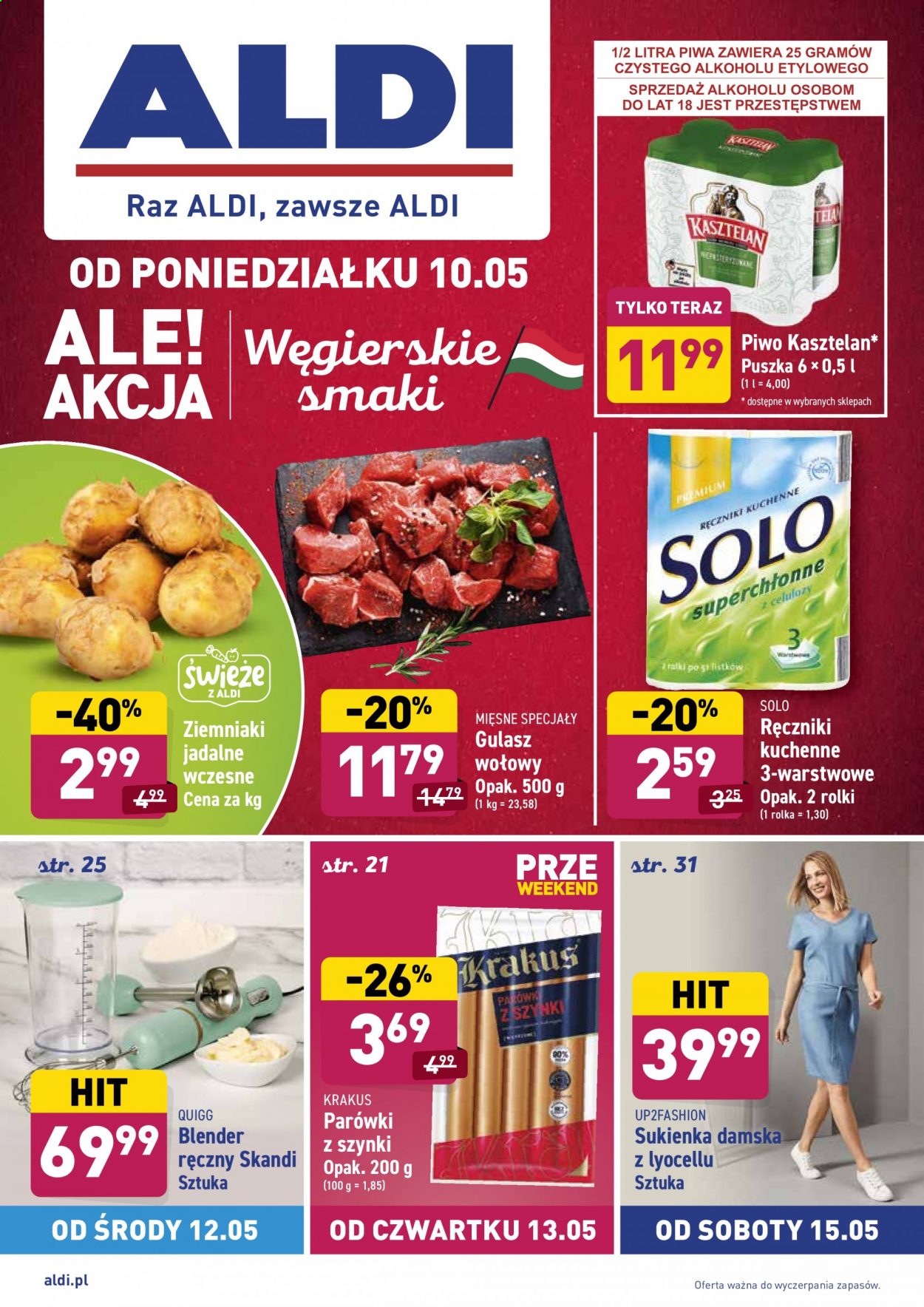 Gazetka ALDI - 10.05.2021 - 15.05.2021. Strona 1
