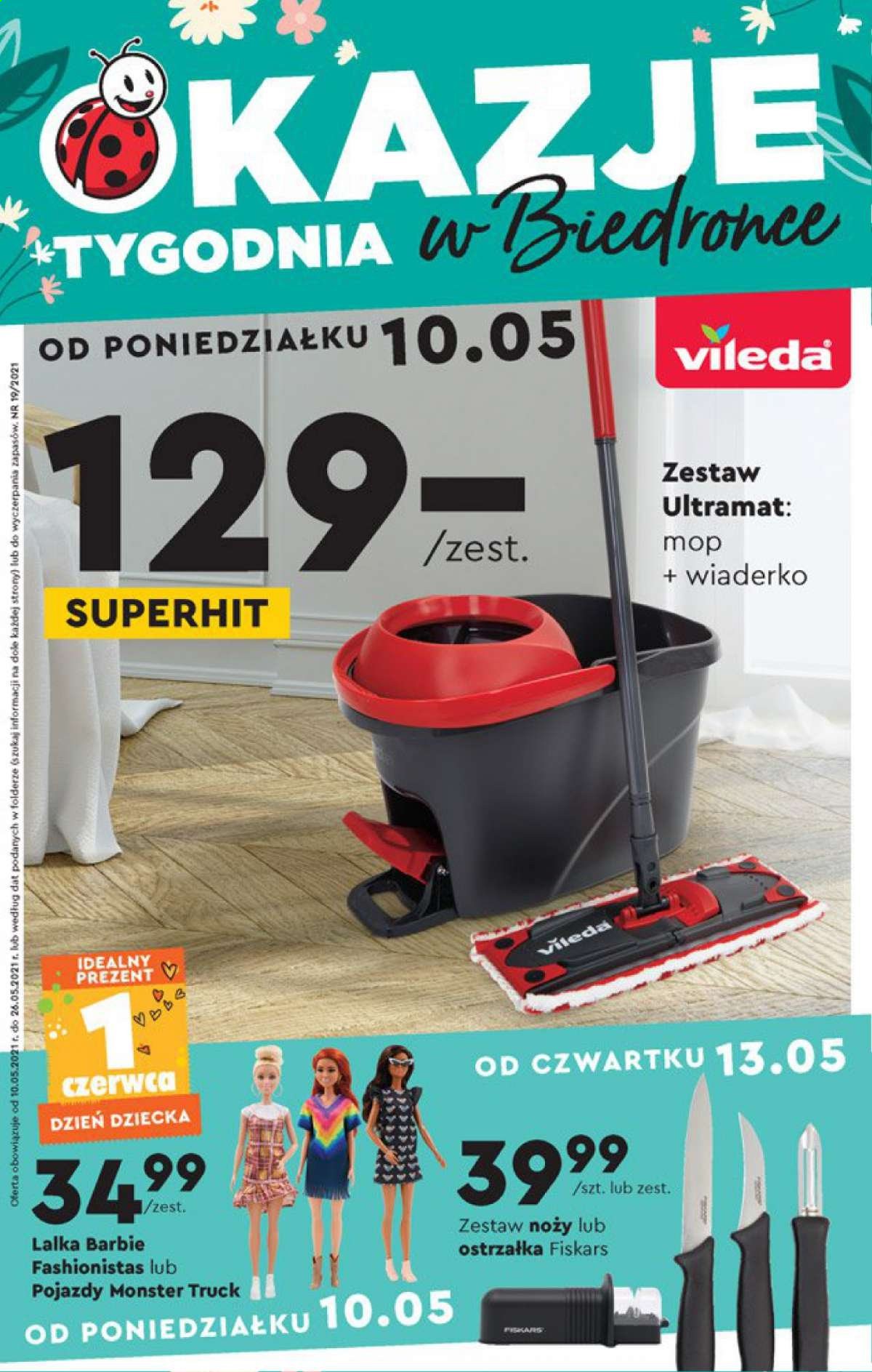 Gazetka Biedronka - 10.05.2021 - 26.05.2021. Strona 1
