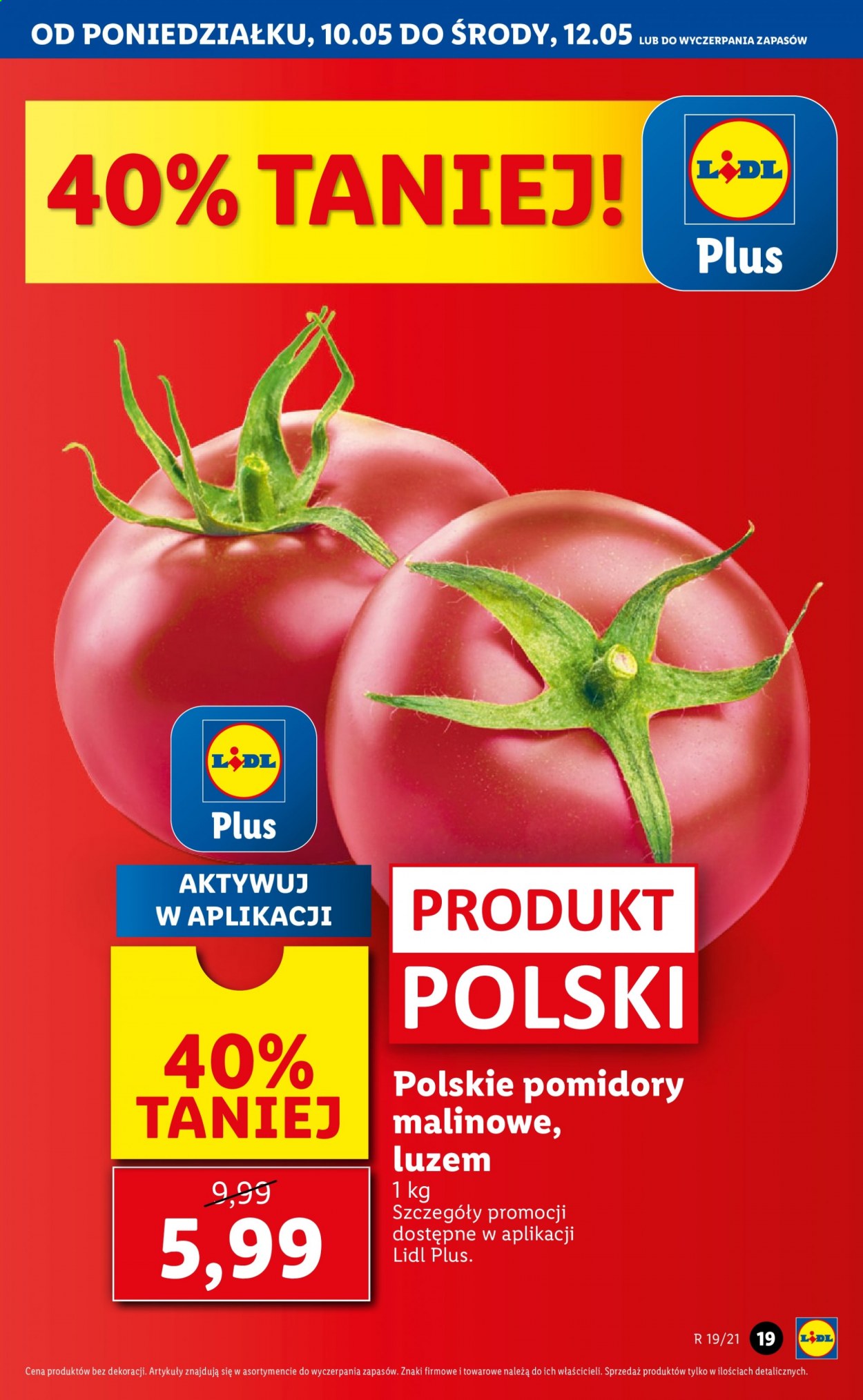 Gazetka Lidl - 10.05.2021 - 12.05.2021. Strona 19